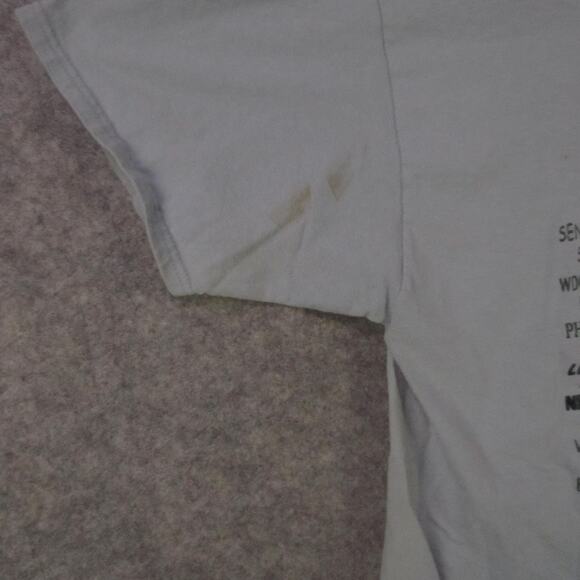 Vintage MADisC Disc Golf Shirt Mens XL Gray 1997 MADC Tour Hanes Beefy-T 90s - Picture 11 of 11